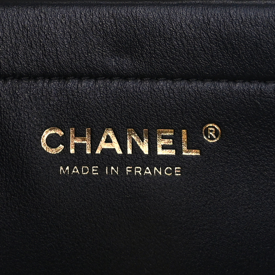 Chanel Calfskin Tweed Urban Essentials Small Shopping Bag Black Image 5
