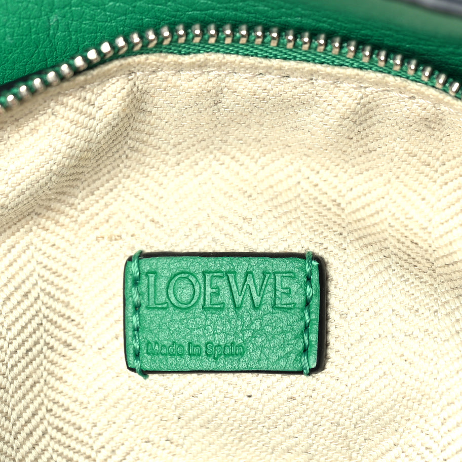 Loewe Calfskin Mini Puzzle Bag Jungle Green Image 5