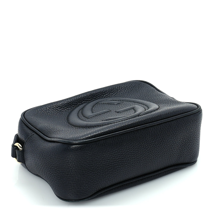 Gucci Pebbled Calfskin Small Soho Disco Bag  Black Image 3