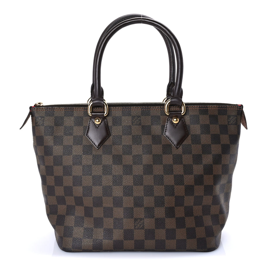 Louis Vuitton Damier Ebene Saleya PM Brown Image 1