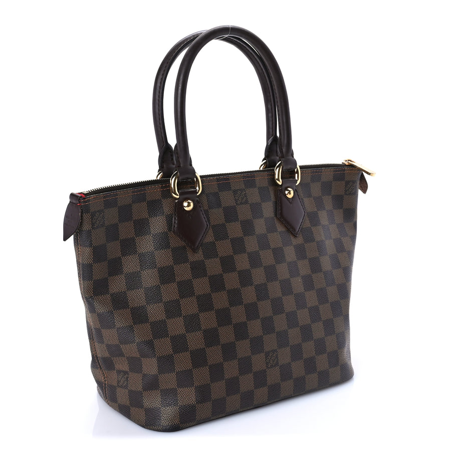 Louis Vuitton Damier Ebene Saleya PM Brown Image 2