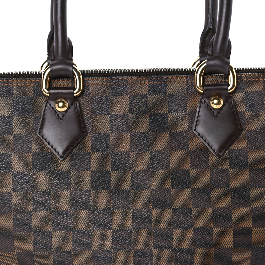 Louis Vuitton Damier Ebene Saleya PM Brown Image 6