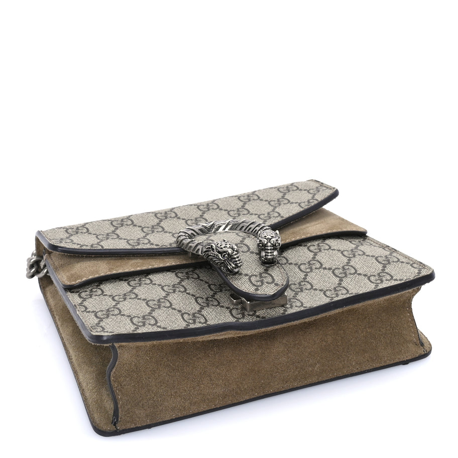 Gucci GG Supreme Monogram Mini Dionysus Shoulder Bag  Taupe Image 3