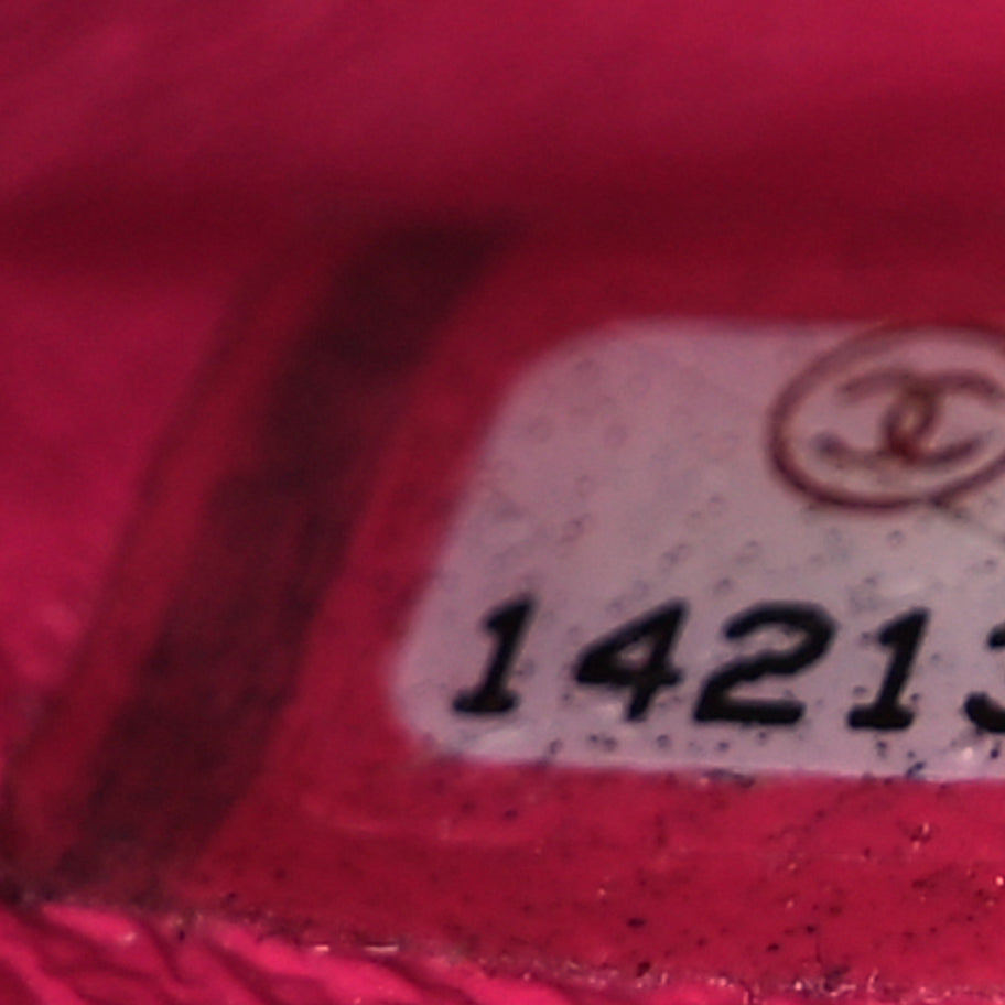 Chanel Patent Quilted Medium Double Flap Pink Image 6