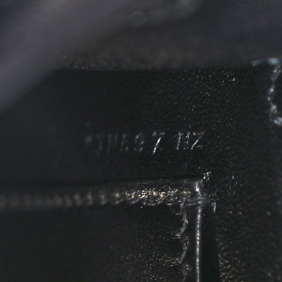 Hermes Epsom Mini Kelly Sellier 20 Black Image 6