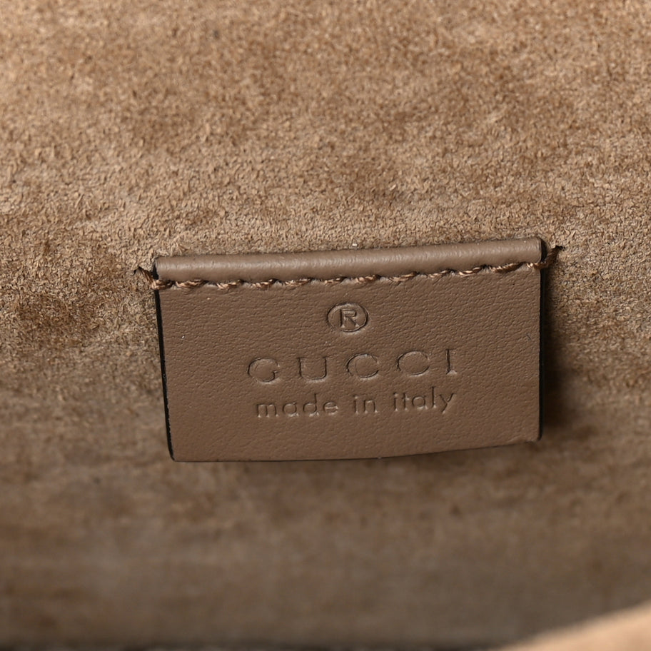 Gucci GG Supreme Monogram Small Dionysus Shoulder Bag Taupe Image 5
