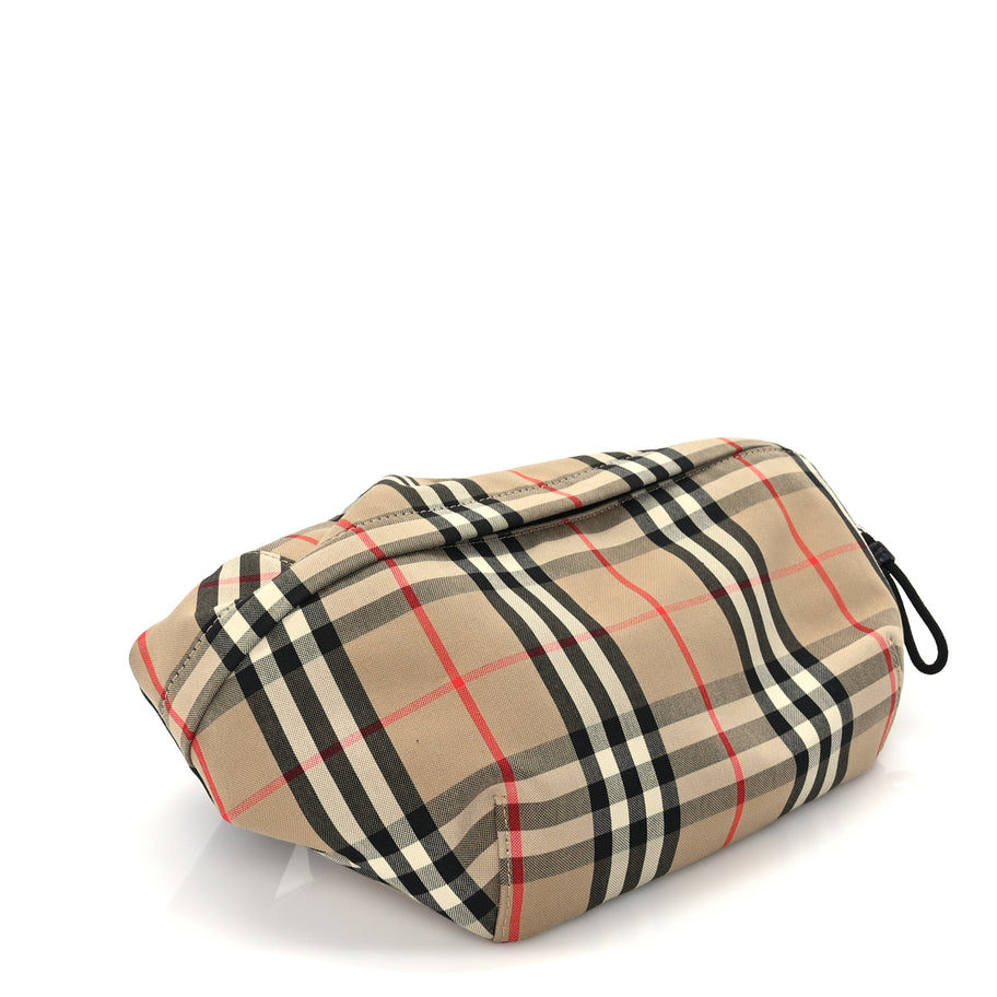 Burberry Nylon Vintage Check Medium Sonny Bum Bag Archive  Beige Black Image 7