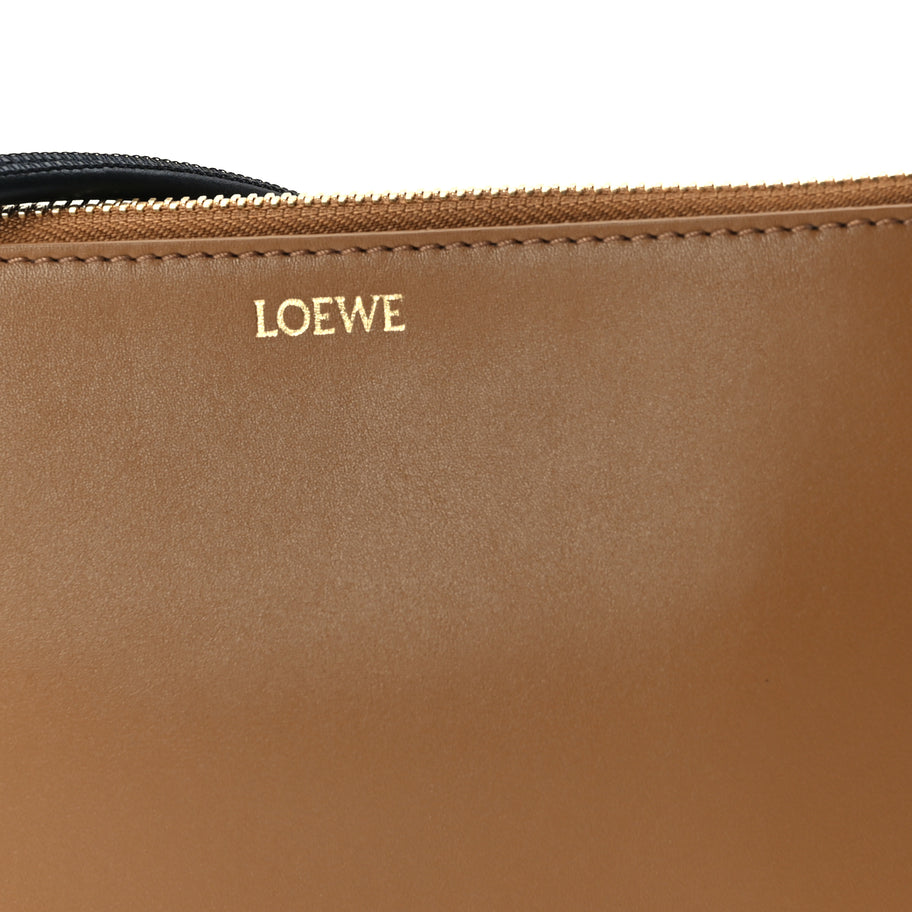 Loewe Nappa Flamenco Knot Pouch Oak Black Image 5