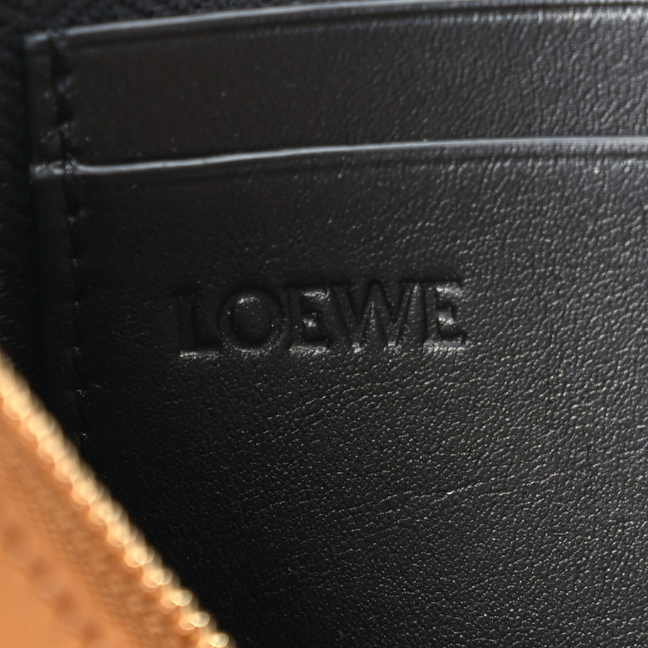 Loewe Nappa Flamenco Knot Pouch Oak Black Image 7