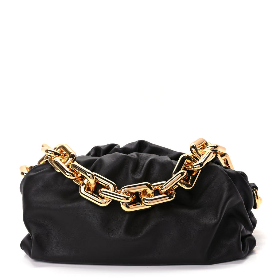 Bottega Veneta Calfskin The Pouch Chain Fondant Image 1
