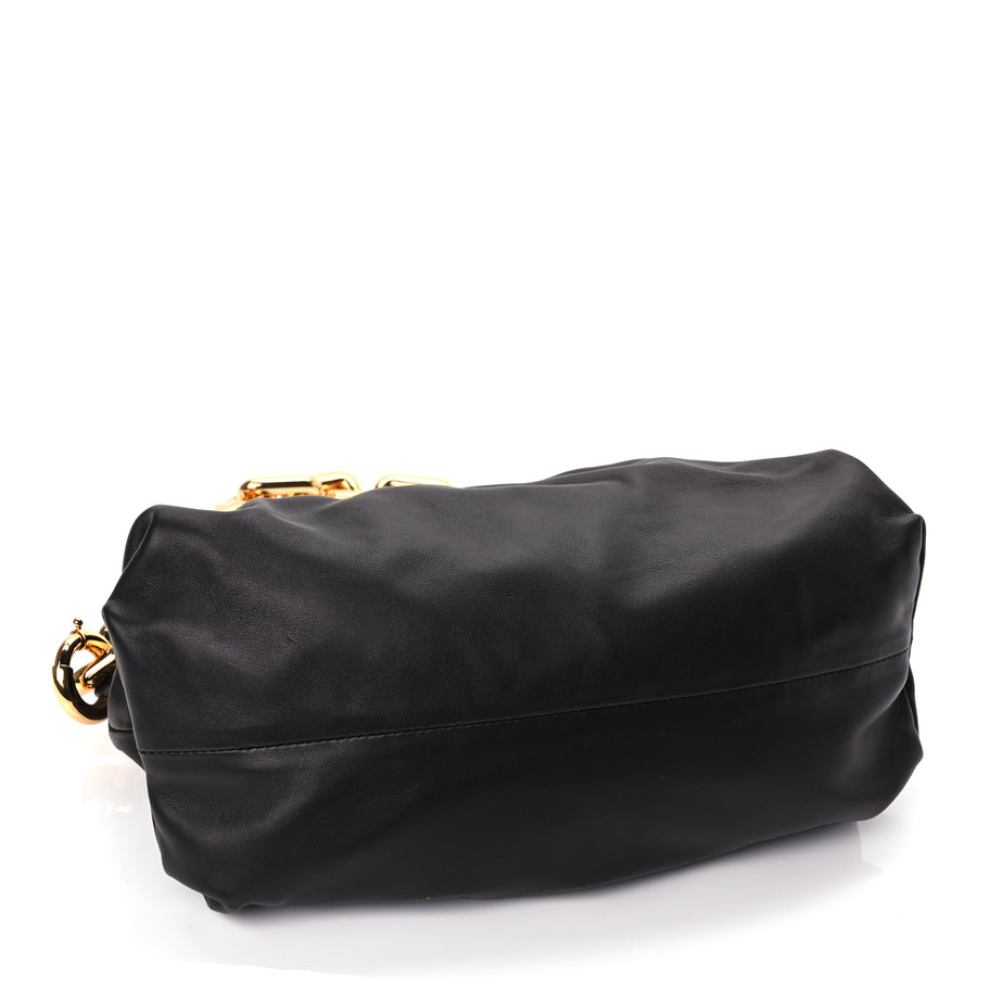 Bottega Veneta Calfskin The Pouch Chain Fondant Image 3