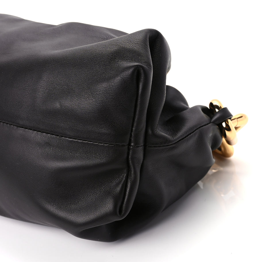 Bottega Veneta Calfskin The Pouch Chain Fondant Image 8