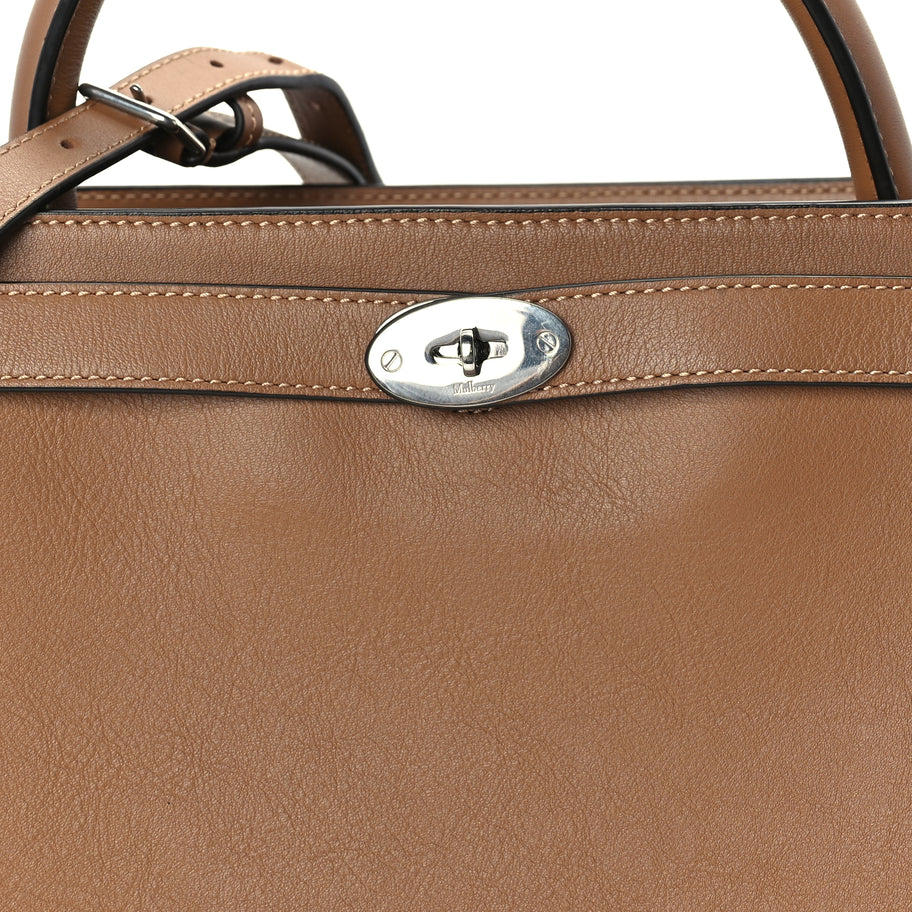 Mulberry Silky Calfskin Islington  Sable Image 6