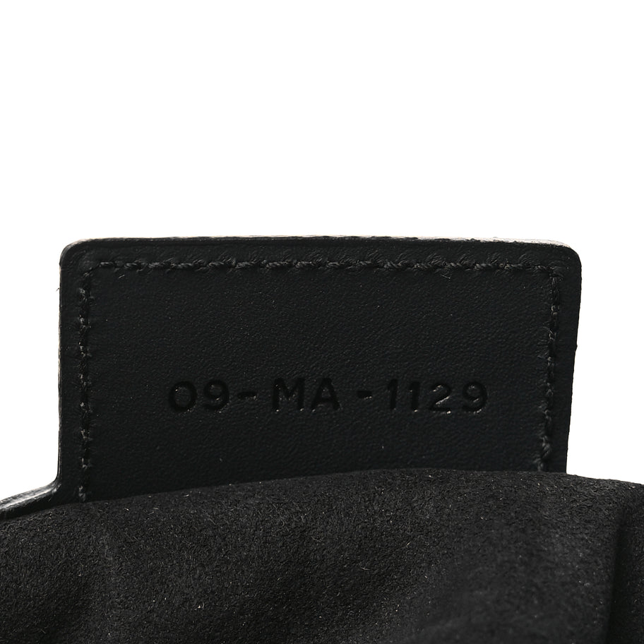 Christian Dior Ultra Matte Calfskin Saddle Bag Black Image 6