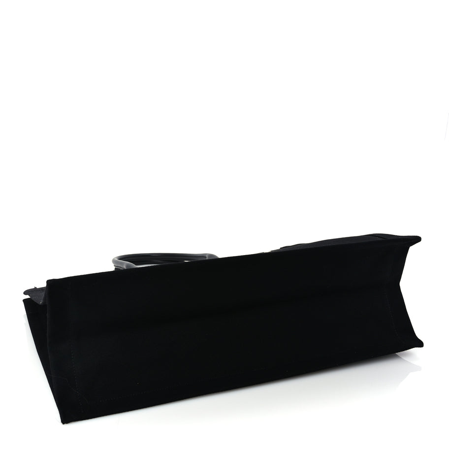 Saint Laurent Linen Calfskin Rive Gauche Tote Image 3