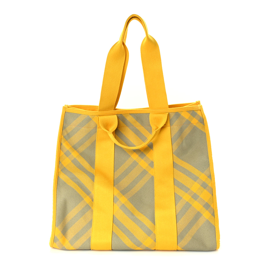 Burberry IP Check XL Shopper Tote  Hunter Image 1