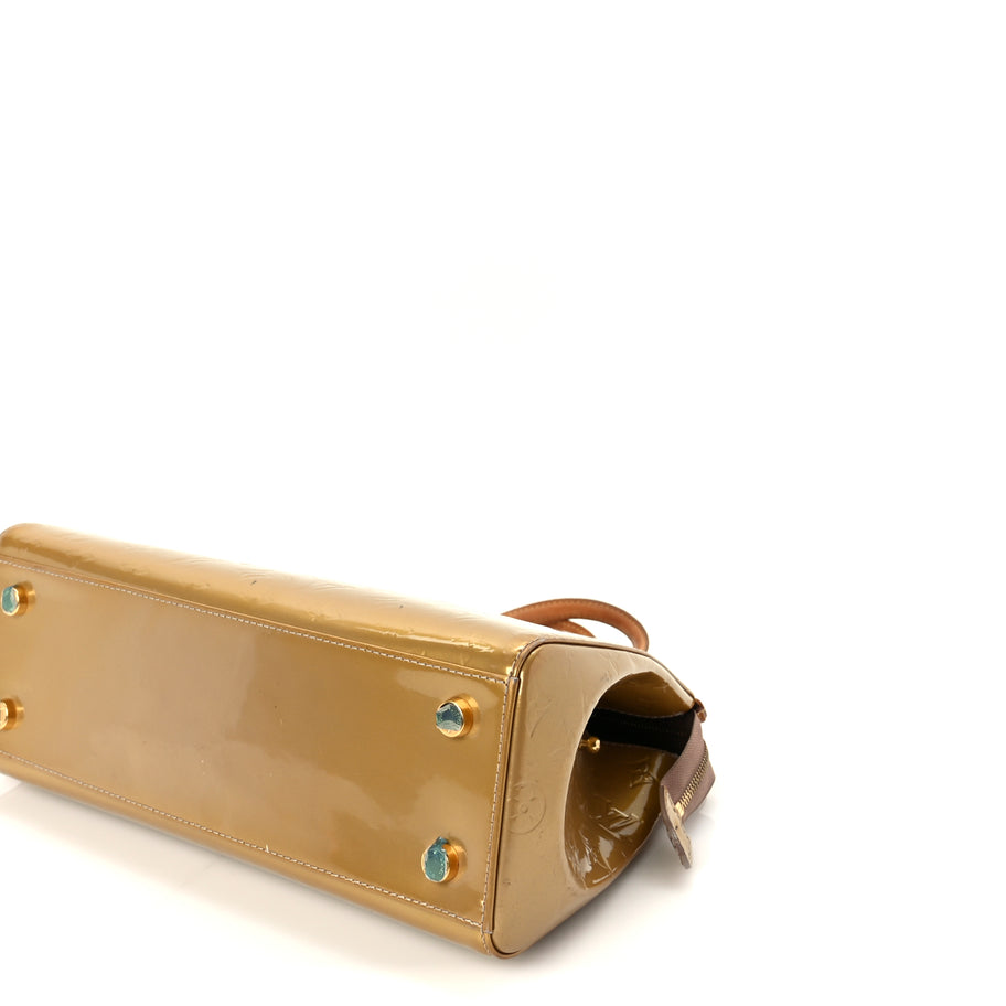 Louis Vuitton Vernis Brea MM Beige Poudre Image 8