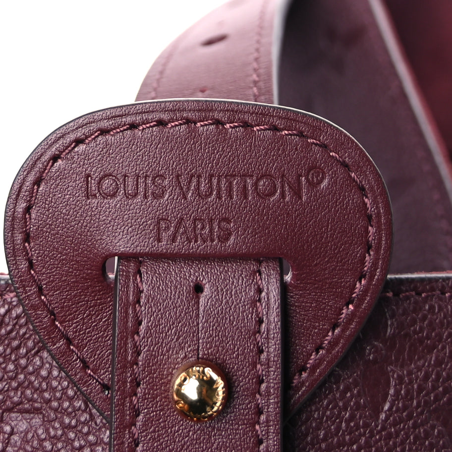 Louis Vuitton Empreinte Monogram All In One MM  Garnet Image 5
