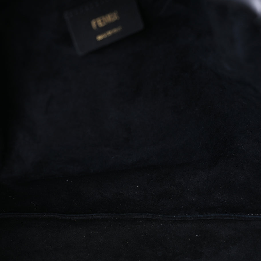 Fendi Nappa Large Mamma Baguette Black Image 4