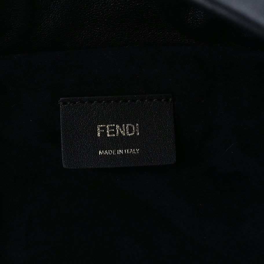 Fendi Nappa Large Mamma Baguette Black Image 5