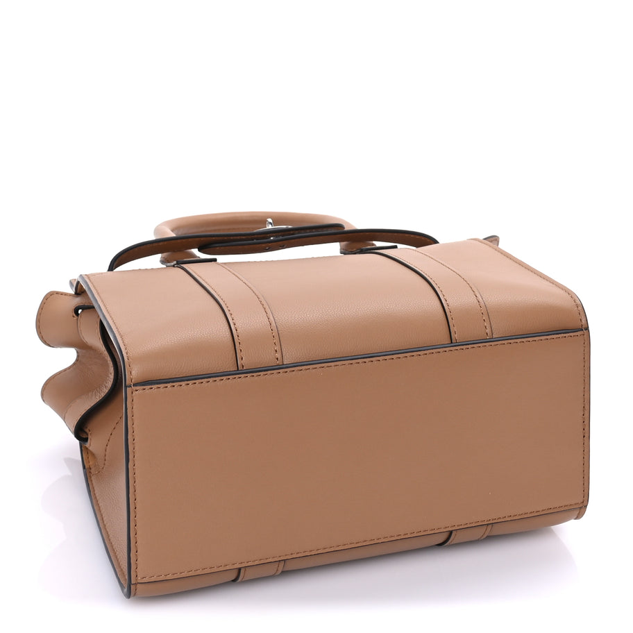 Mulberry Micro Classic Grain Mini Zipped Bayswater Sable Image 3