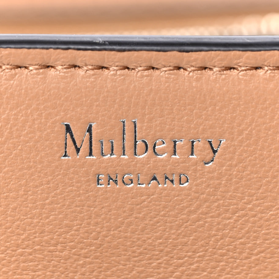 Mulberry Micro Classic Grain Mini Zipped Bayswater Sable Image 5