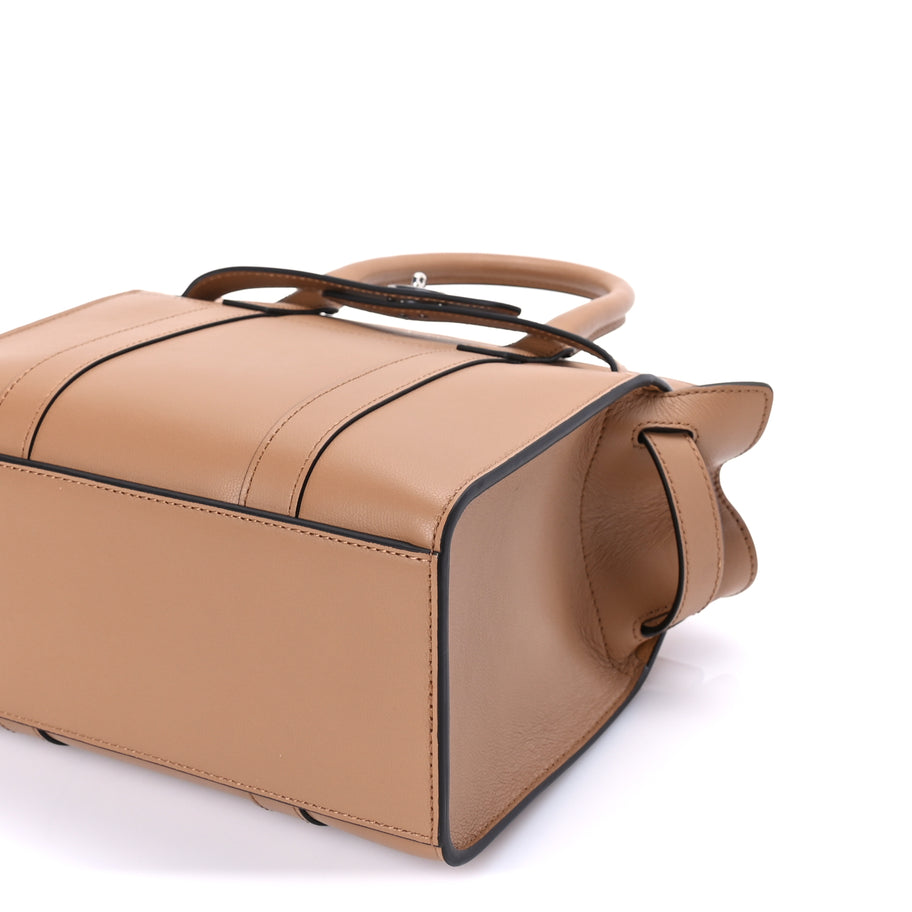 Mulberry Micro Classic Grain Mini Zipped Bayswater Sable Image 8