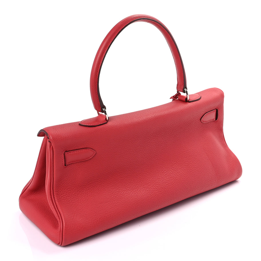 Hermes Clemence Shoulder Kelly 40  Bougainvillea Image 2