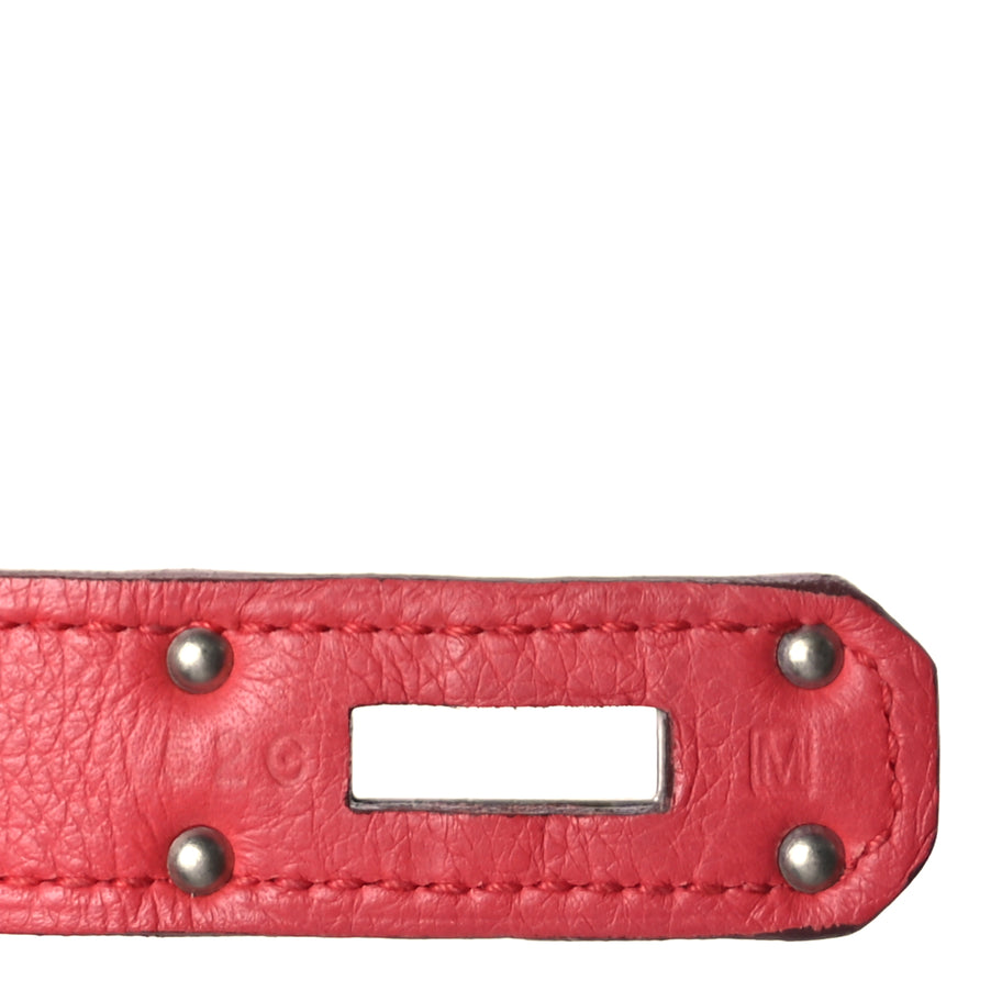 Hermes Clemence Shoulder Kelly 40  Bougainvillea Image 6