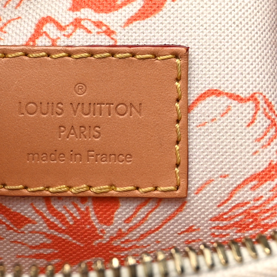 Louis Vuitton Monogram Tiles By The Pool Speedy 20  Coral Image 5