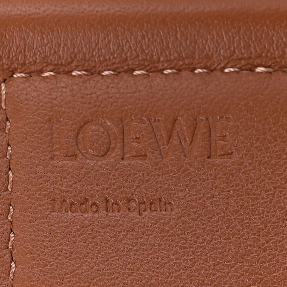Loewe Calfskin Jacquard Anagram Strap Natural Tan Image 5
