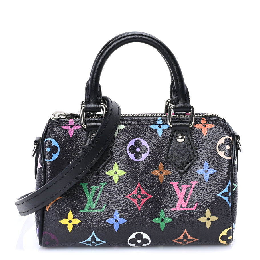 Louis Vuitton LV X TM Monogram Multicolor Nano Speedy  Black Image 1