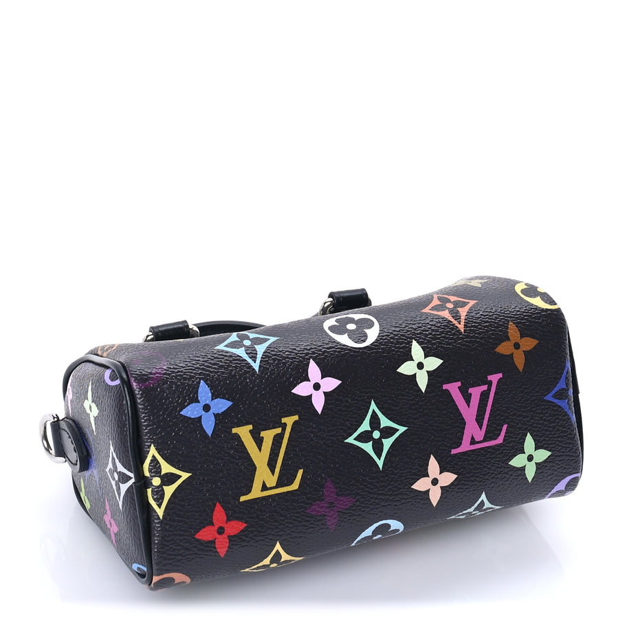 Louis Vuitton LV X TM Monogram Multicolor Nano Speedy  Black Image 3