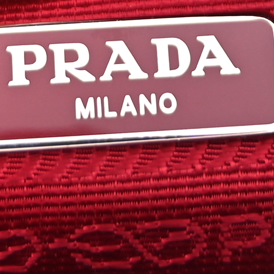 Prada Tessuto Nylon Mini Re-Edition 2000 Bag Rosso Image 5