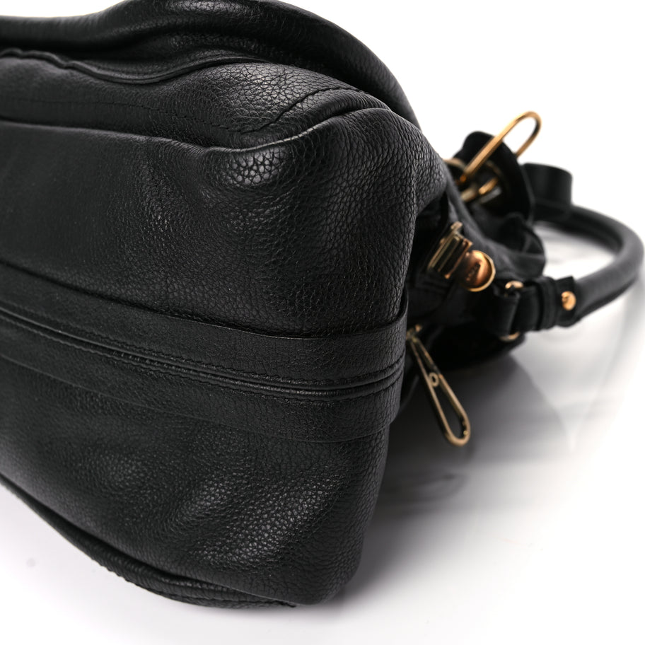 Chloe Calfskin Medium Paraty Black Image 6