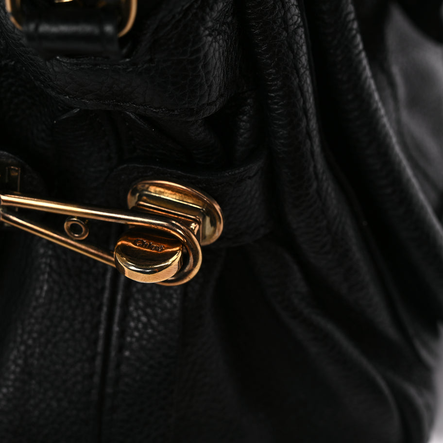Chloe Calfskin Medium Paraty Black Image 7