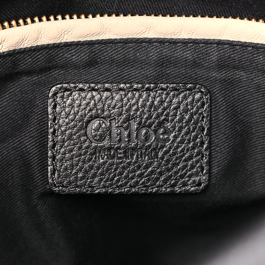 Chloe Calfskin Medium Paraty Black Image 9