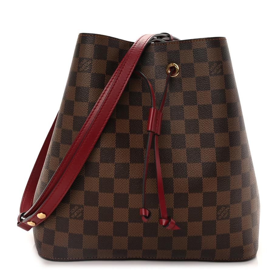 Louis Vuitton Damier Ebene Neonoe MM Cherry Berry Image 1