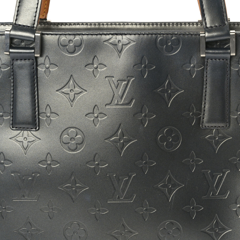 Louis Vuitton Mat Monogram Stockton  Black Image 6