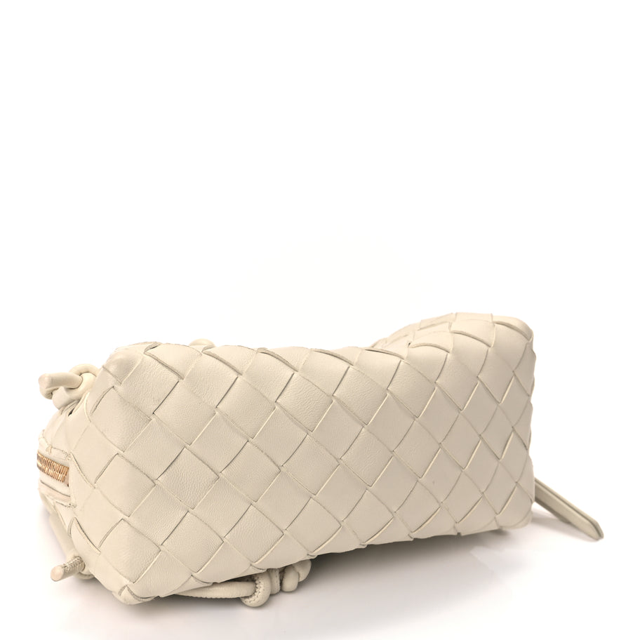 Bottega Veneta Nappa Intrecciato Concert Pouch Sea Salt Image 4