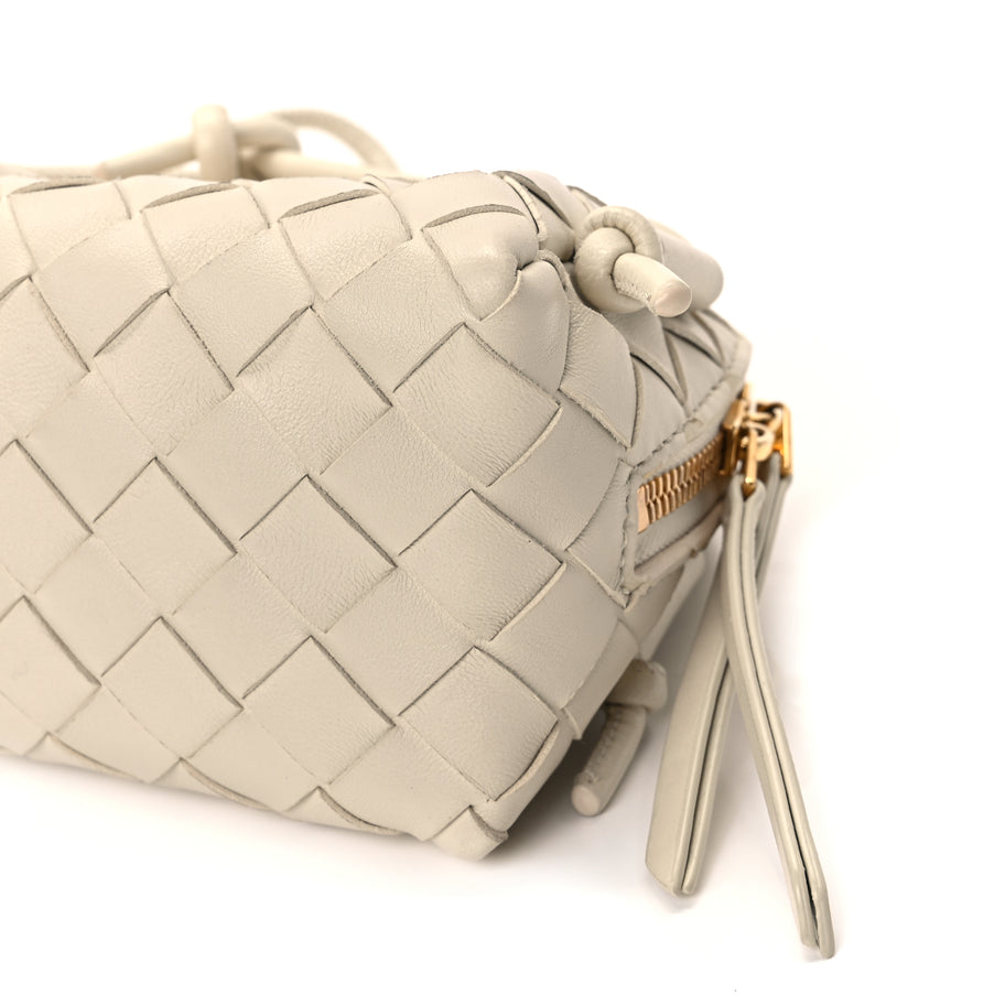 Bottega Veneta Nappa Intrecciato Concert Pouch Sea Salt Image 6