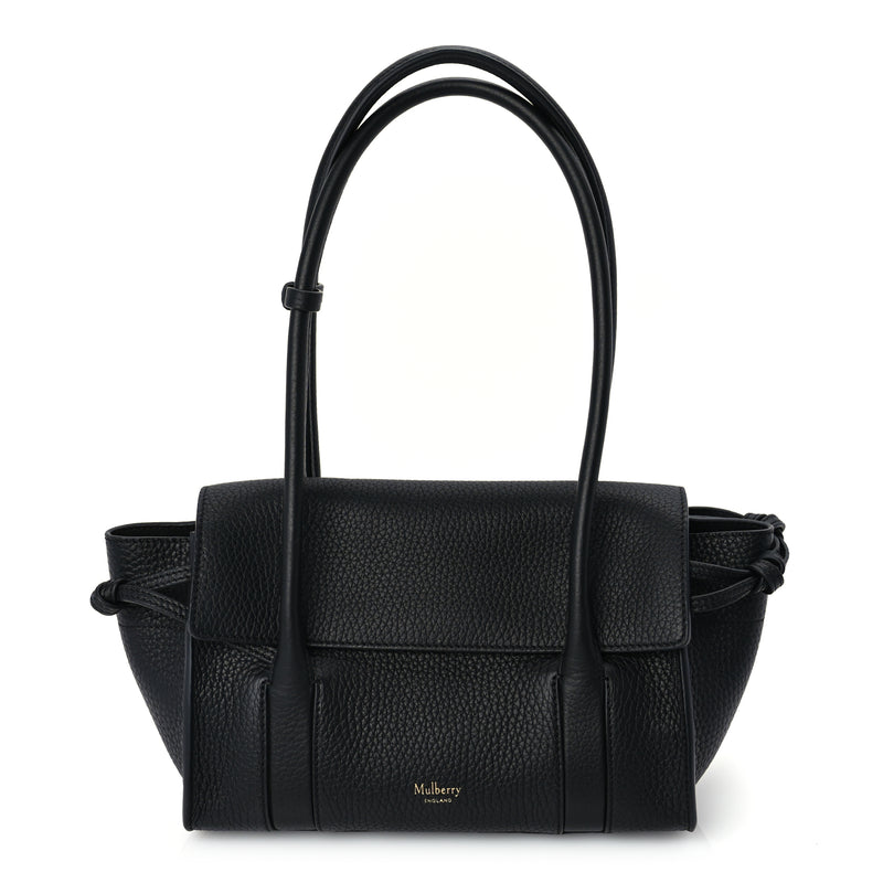  Mulberry Heavy Grain Mini Soft Bayswater  Black