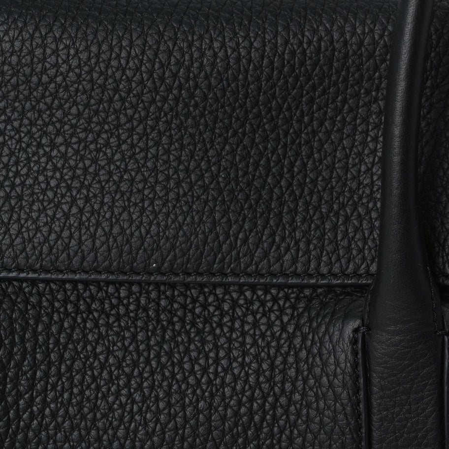 Mulberry Heavy Grain Mini Soft Bayswater  Black Image 6