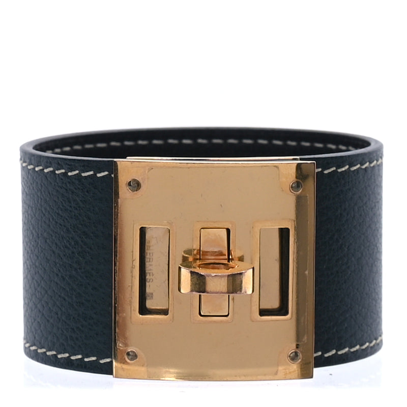  Hermes Evercolor Kelly Dog Bracelet T2 Malachite