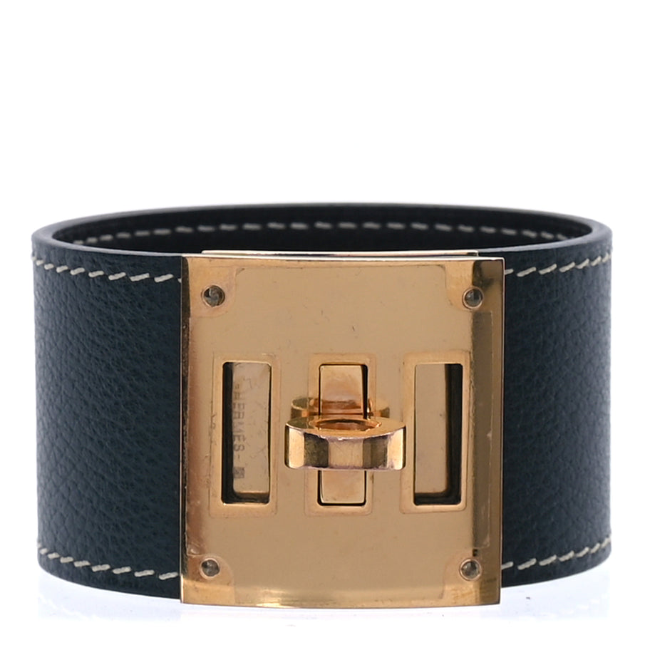 Hermes Evercolor Kelly Dog Bracelet T2 Malachite Image 1