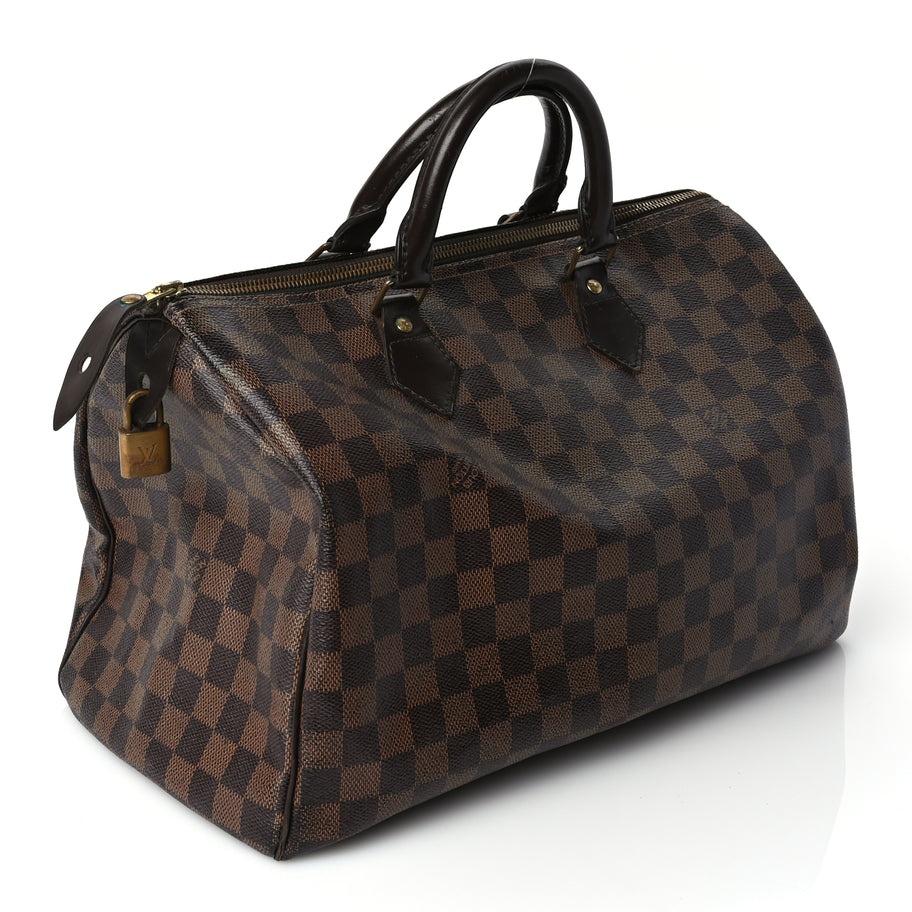 Louis Vuitton Damier Ebene Speedy 35 Image 2