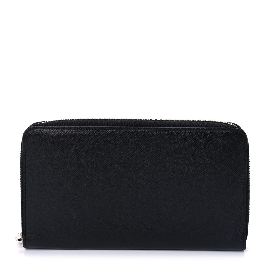 Louis Vuitton Taiga Zippy Organizer Wallet Black Image 1