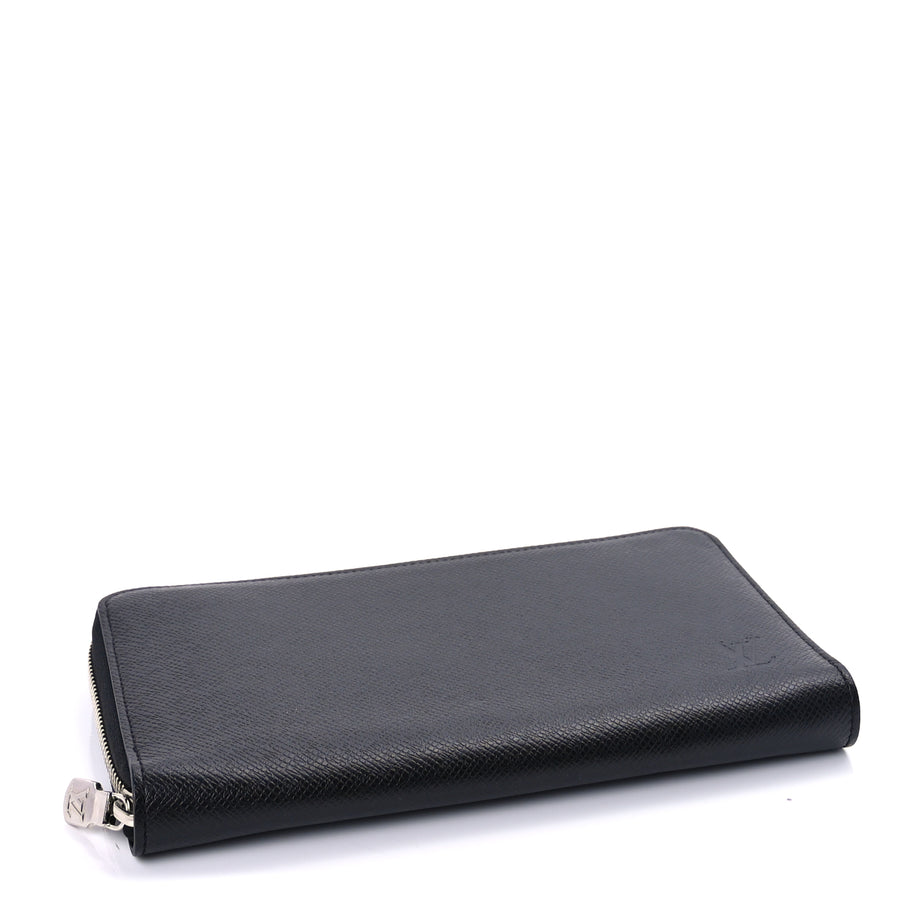 Louis Vuitton Taiga Zippy Organizer Wallet Black Image 4