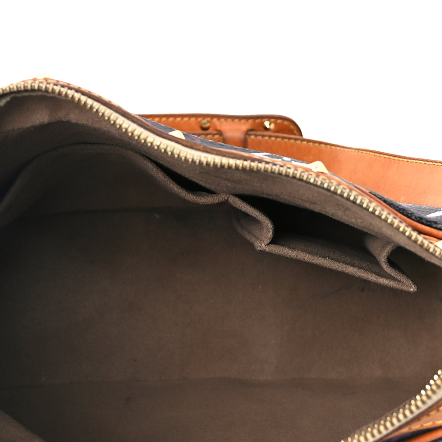 Louis Vuitton Monogram Multicolor Boulogne Black Image 4