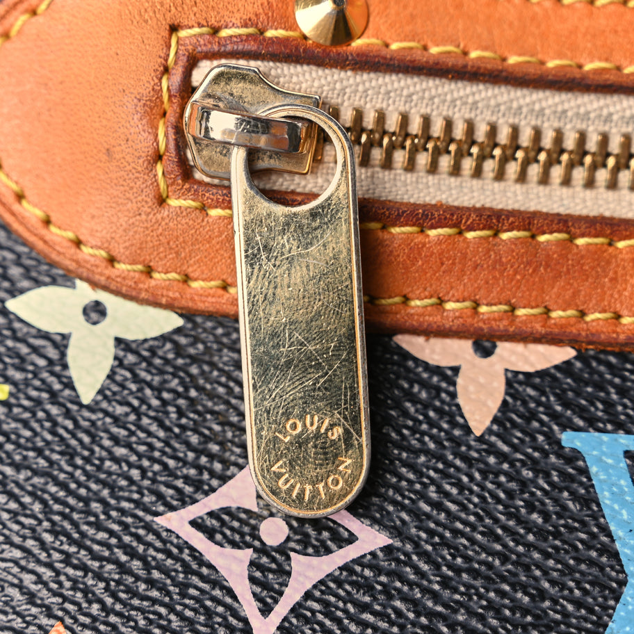 Louis Vuitton Monogram Multicolor Boulogne Black Image 5